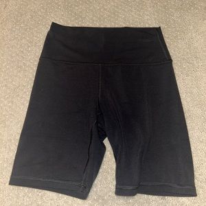 Athleta Black Biker Shorts SMALL